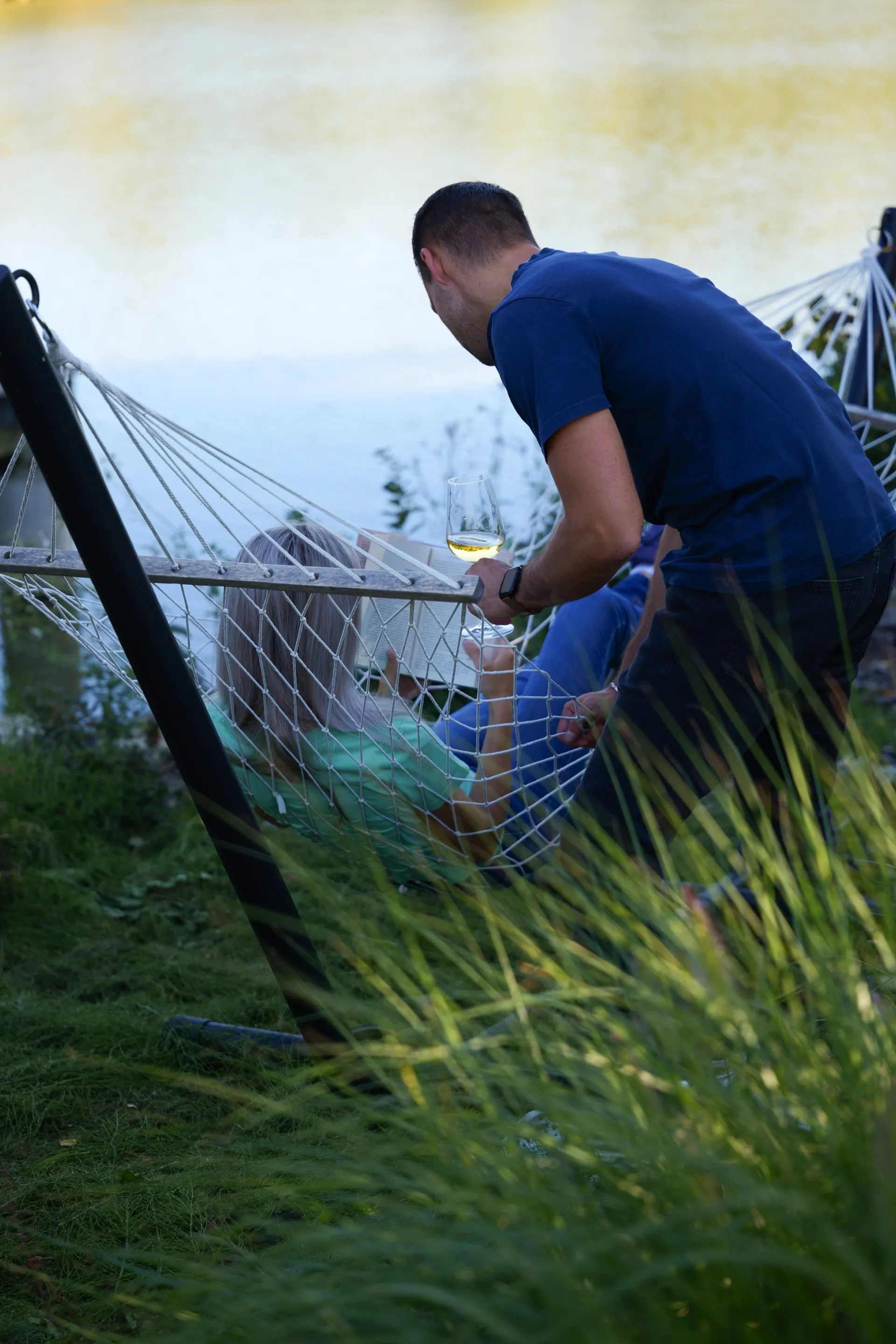 Dům nad vodou – pohled