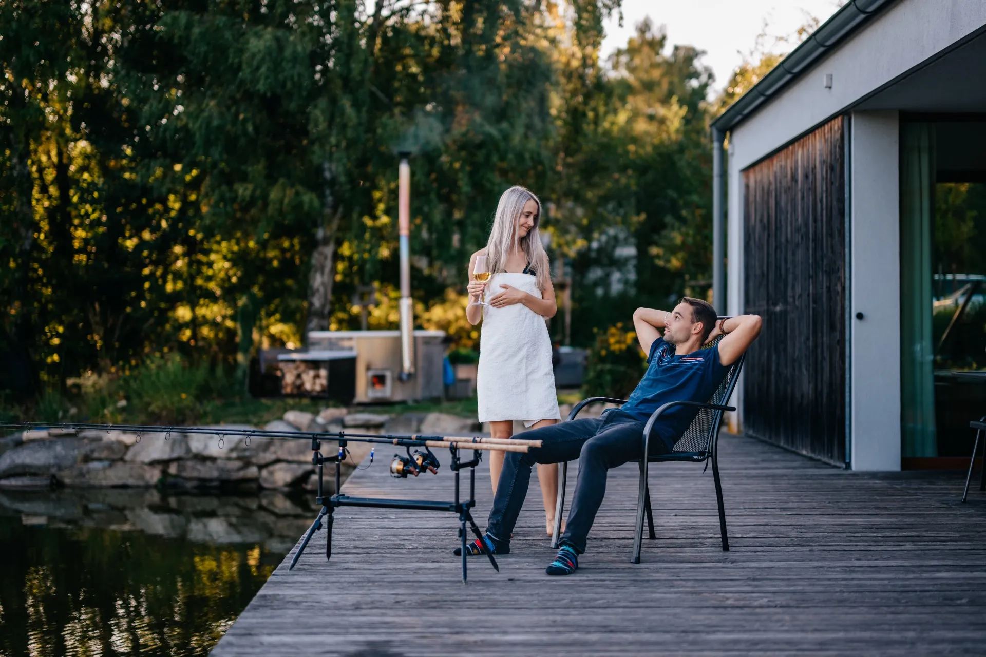 Paddleboard a relaxace pro partnerku