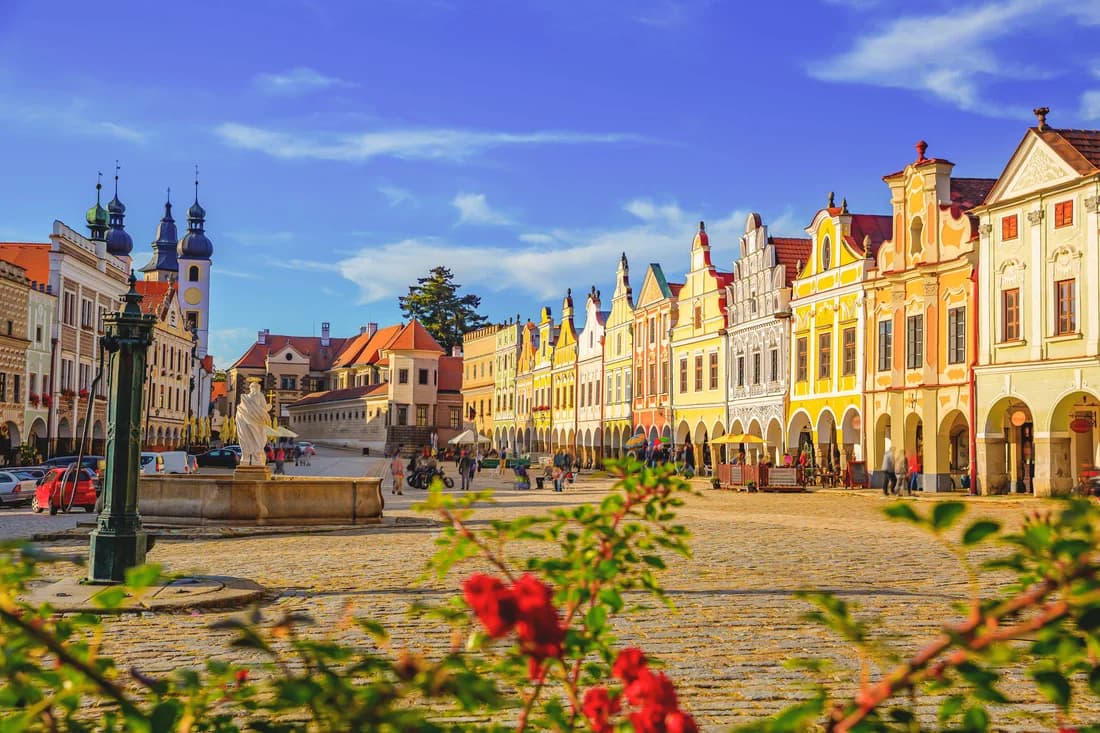 Telč – výlet z Domu nad vodou na Vysočině